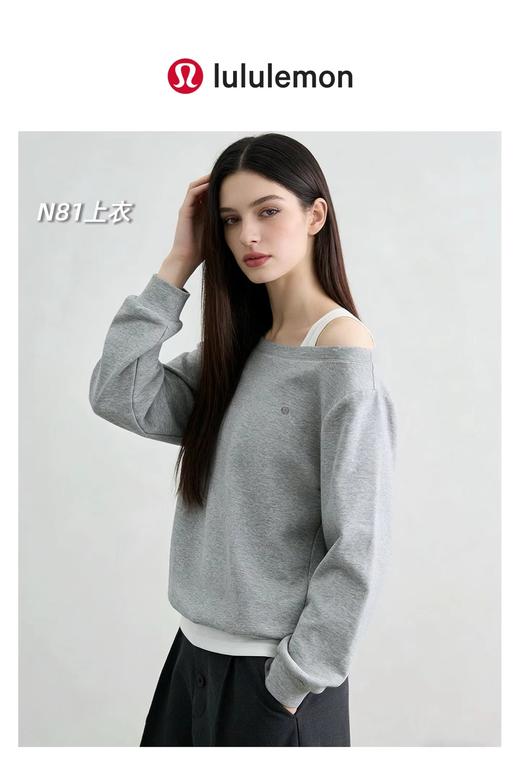 F0327100一包2件装春夏新款女士假两件小心机两穿卫衣 商品图6