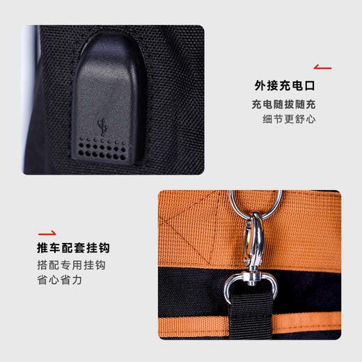 瑞士军工大容量双肩妈咪包，3款可选，商务休闲风/休闲出游/假期溜娃/出差旅游轻松拿捏，超实用 商品图4