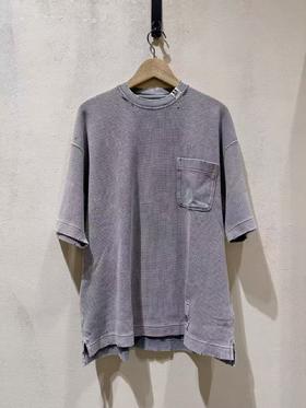 男款做旧短袖T恤hu019