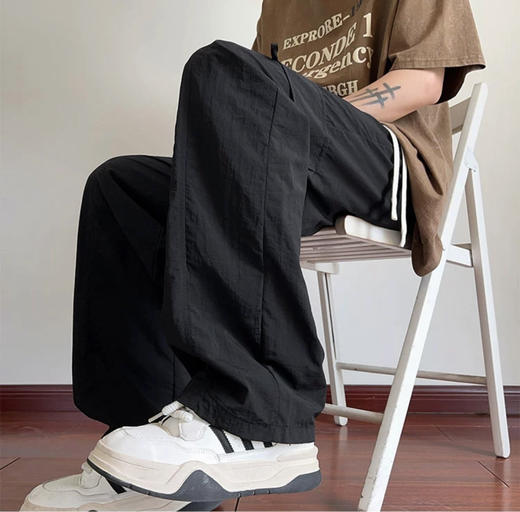 冰丝美式速干裤冰感工装裤直筒显瘦吸汗防水男裤休闲 商品图10