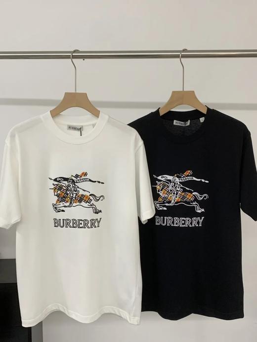 【xjwm1】经典刺绣情侣立体剪裁棉质休闲短袖T恤！！ 商品图2