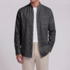 春季新款男士亚麻立领休闲外套 商品缩略图4