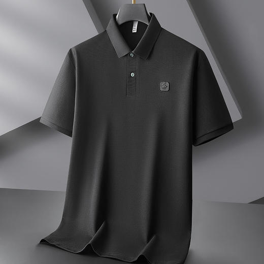 【DDP】大依优型大码男装夏季棉质短袖POLO衫商务休闲透气简约短袖上衣 商品图1