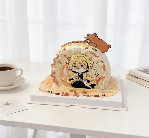 鬼灭之刃卡通蛋糕-低糖处理无添加 商品图4