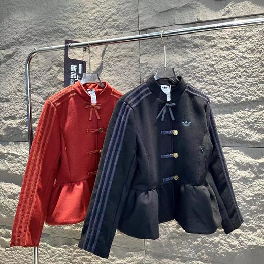 F032780春秋新款中式花苞马年外套新年收腰立领盘扣修身外套 商品图2