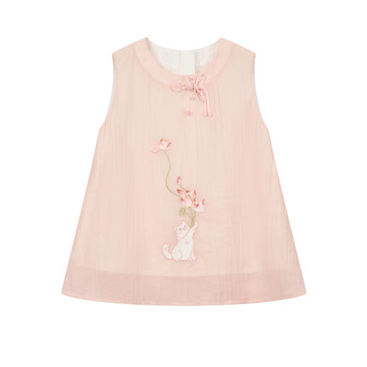 笛莎Deesha 2026年夏季新款观山见女童衬衫 商品图4