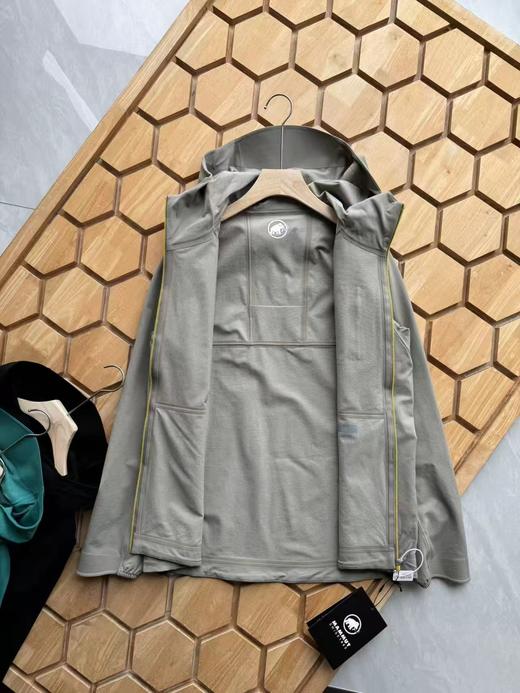 F032703早春新款男女同款纯棉双纱水洗面料绣花标识短袖T恤 商品图6