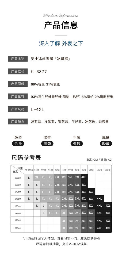 零感冰丝内裤 商品图4