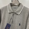 F032777休闲纯色领子小马刺绣半拉链新款镶边翻领男士POLO衫 商品缩略图13