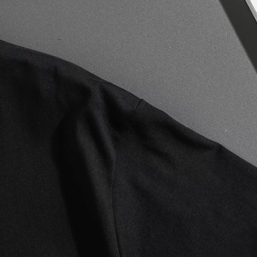 F032710早春新款纯棉双纱水洗情侣款绣花字母标识短袖T恤 商品图10