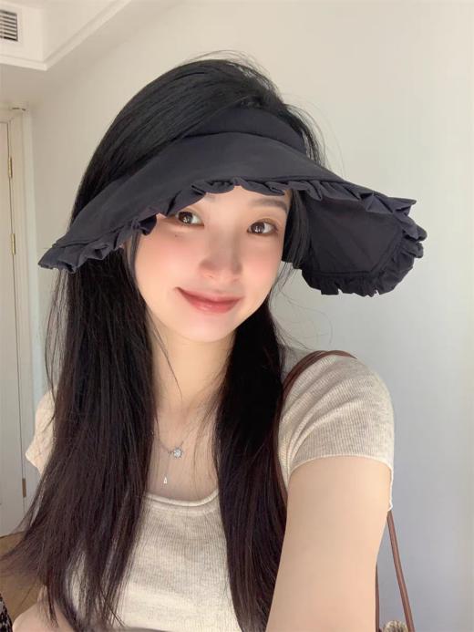 <曾小咸推荐>3.29 花边空顶遮阳帽 日常价79/件！ 活动价49/件！！【预售款，预计3-15天发货】 商品图5