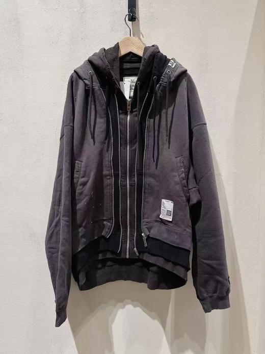 男款拼接长袖连帽外套he019 商品图0