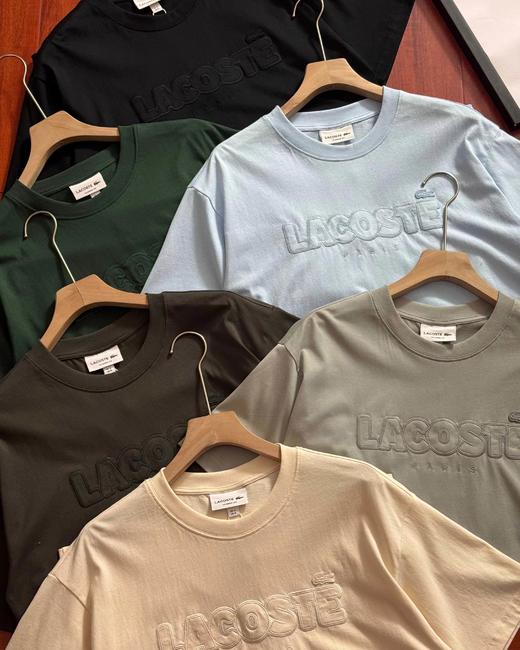 F032747夏季新款正肩版本胸前刺绣纯棉简约圆领短袖T恤 商品图2