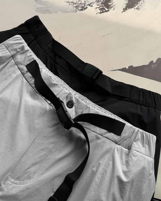 F032775立体剪裁拼接锥形裤裤型松紧腰设计外防运动裤子软壳裤 商品图5