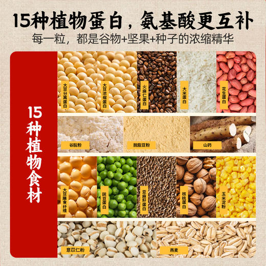 七宝豆谷拉丝蛋白 | 100g/袋 蛋白片/丝/粒 非油炸高蛋白植物肉 轻食饱腹 一穗堂「3袋起包邮」 商品图2