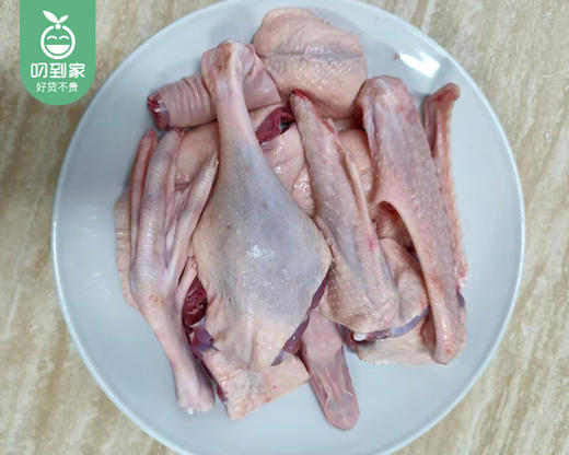 洛江山头散养160天白鹅-砍块（杀完带内脏1.4kg±200g/半只） 商品图1