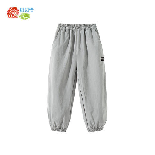 贝贝怡童装男童休闲长裤轻薄防蚊裤子2026夏新款透气中大童束脚裤ZB2FK010 商品图7