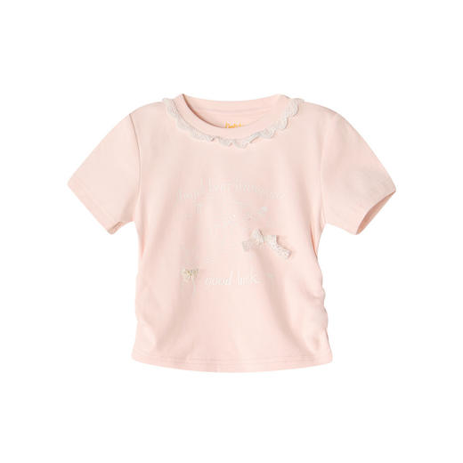 笛莎Deesha 2026年夏季新款小童女童圆领TT恤 商品图4