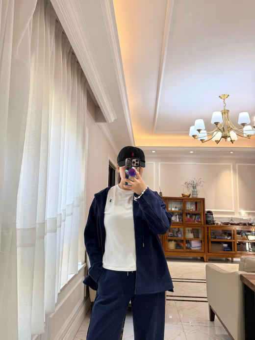 328-1 一周发‼️渠道货 细腻磨绒超弹力 小马圆领短袖T恤 别家298😂 自留L 超级好穿 商品图9