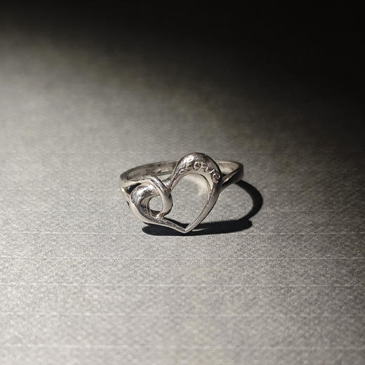 Mikimoto Love  系列铂金心形戒指 商品图0