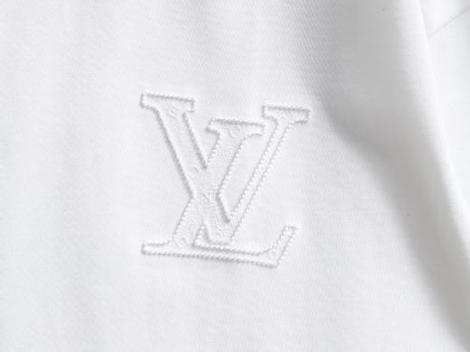 F032757春夏新款工艺烧花磨破LOGO休闲百搭日常通勤短袖 商品图4