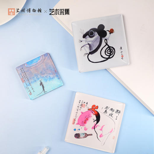 苏州博物馆 黄永玉特展周边 冰箱贴系列 商品图4