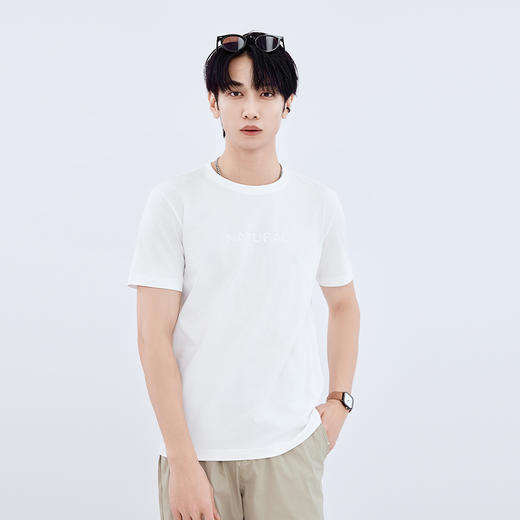 【新品上新】HX 夏季圆领短袖T恤S102522855101/02/03 商品图5