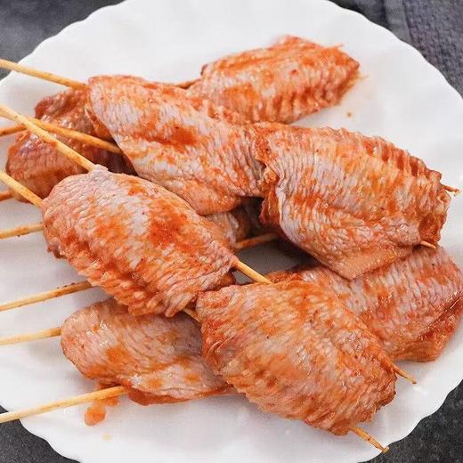 海味优鲜奥尔良鸡翅中串400g 商品图1