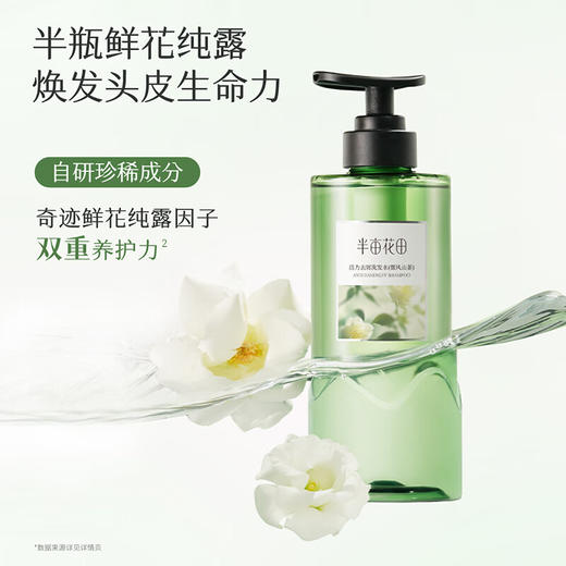 半亩花田 活力去屑洗发水（微风山茶）500g BMHT-707 商品图3