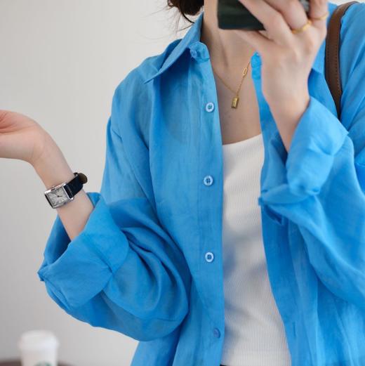 【3-5天发货】伊泺杉苎麻衬衫系列合集 商品图7