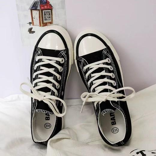 【HF】无忧购 “清仓福利”（55/2件）基本款复古帆布板鞋百搭中底帮女鞋（截单后3-5天发货) 商品图7