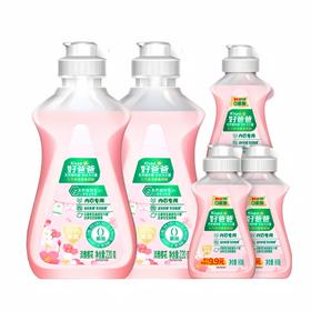 立白 好爸爸淡雅樱花内衣露220g*2瓶+80g*3瓶 B0RV5JT