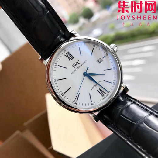 原单渠道出口订单！瑞士机 IWC万国柏涛菲诺 系列 表径40mm 美洲鳄鱼皮表带 男士腕表
受追捧的蓝针，柏涛菲诺150周年纪念IW356519 商品图4