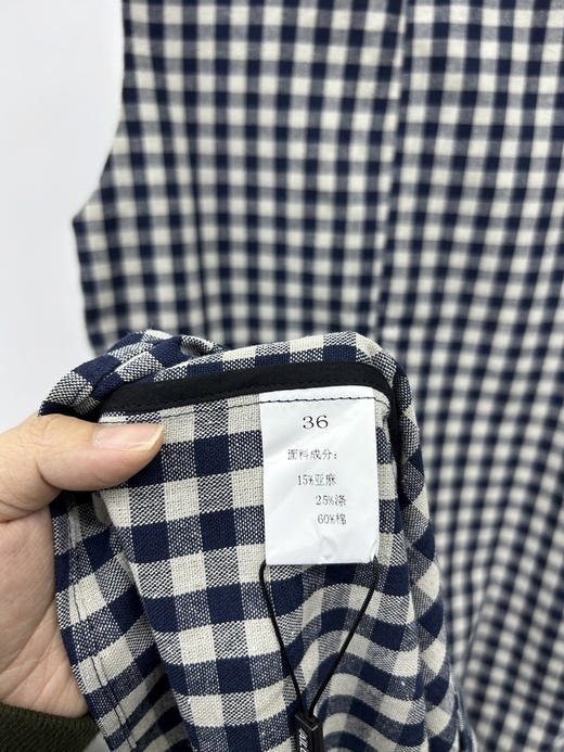 原单新款100%亚麻连衣裙 商品图4