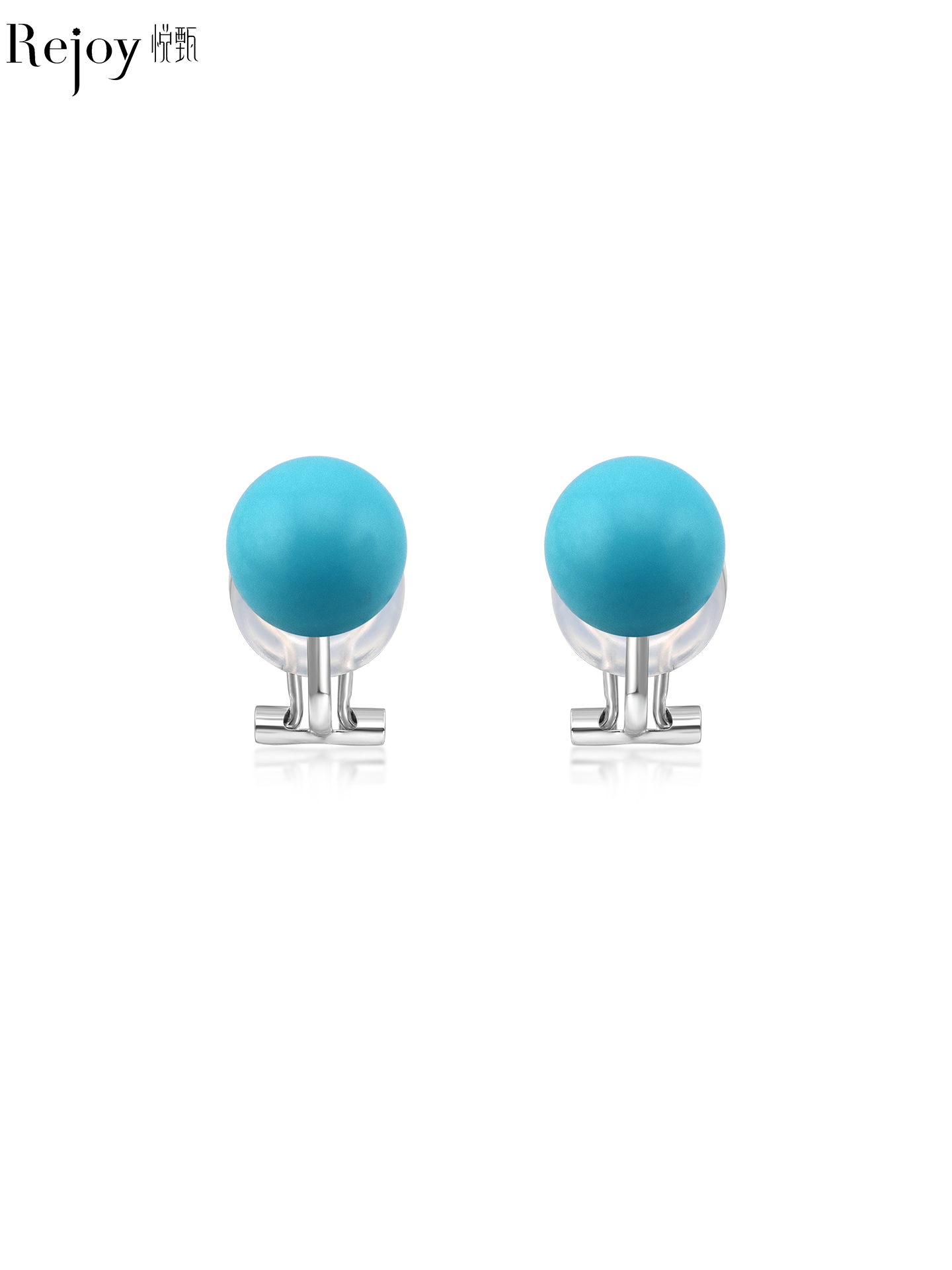 【天猫同款】Classic-18k金美松石耳夹 6-7mm