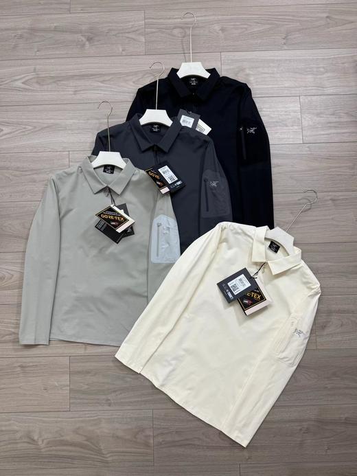 F032791春季新品翻领印花亲肤舒适长袖POLO衫上衣 商品图1