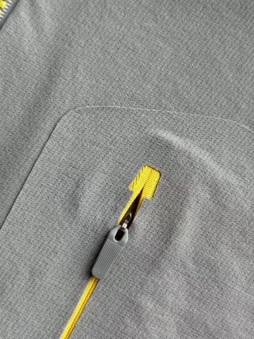 F032703早春新款男女同款纯棉双纱水洗面料绣花标识短袖T恤 商品图12