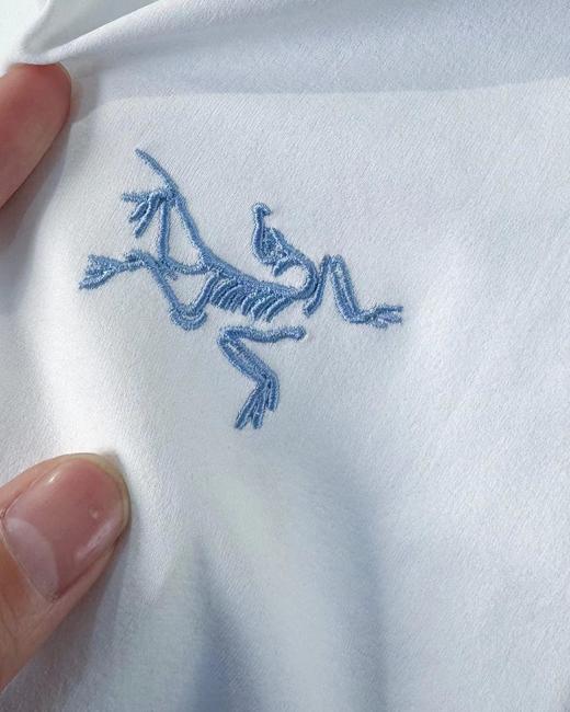 F032743拼接短袖圆领休闲运动服情侣款速干透气运动休闲训练短袖T恤 商品图12