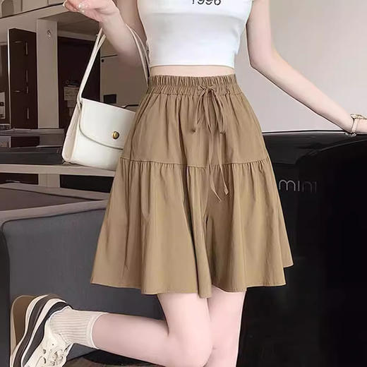 【福利❗️29.9/件🔥日系五分阔腿裤】冰感透气亲肤，宽松版型不卡裆，搭配小白鞋 / 运动鞋，夏日清爽氛围感拉满，慵懒风褶皱冰丝短裤女，五分裤韩版高腰宽松阔腿短裙裤 商品图2