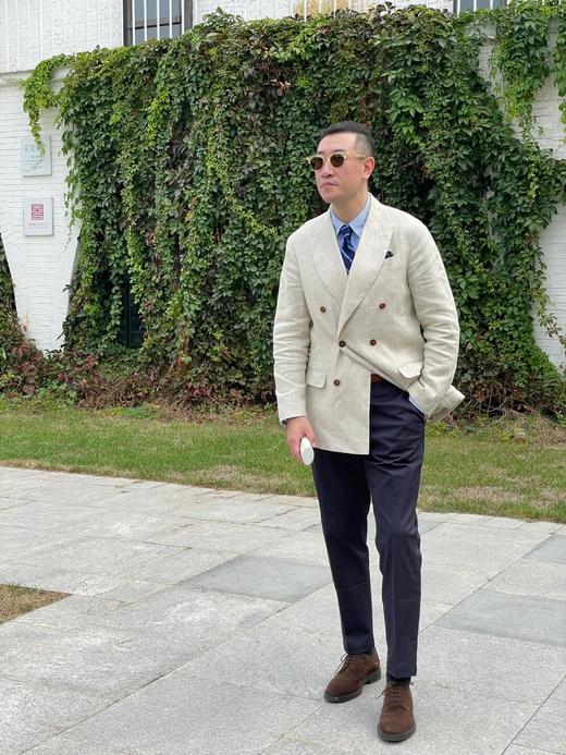 Zegn*a男士棉麻长裤 商品图11