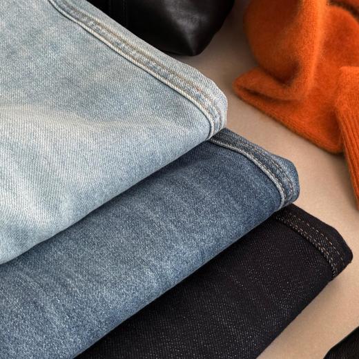 【3-5天发货】isabelle marran高腰直筒阔腿牛仔裤68211 商品图7