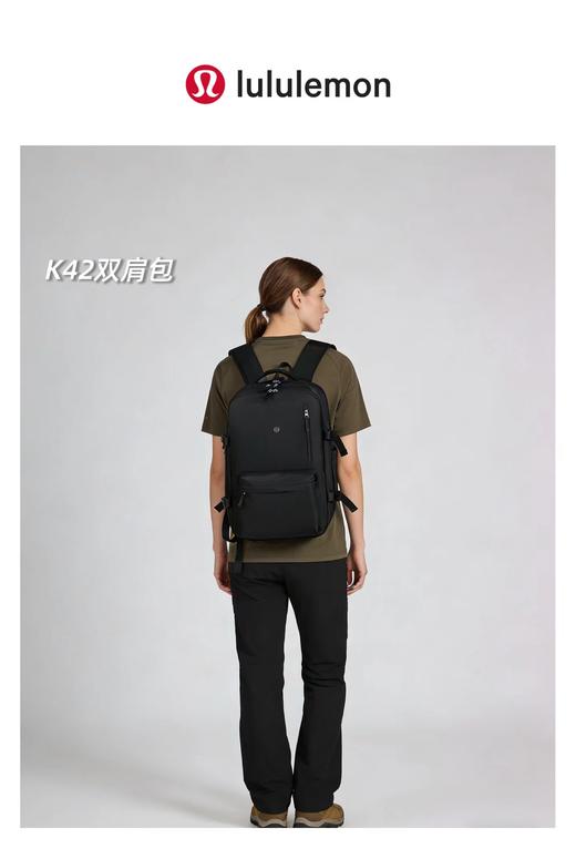 F0327101情侣款超大容量干湿两用+独立鞋仓多功能行李箱式大容量双肩包 商品图6