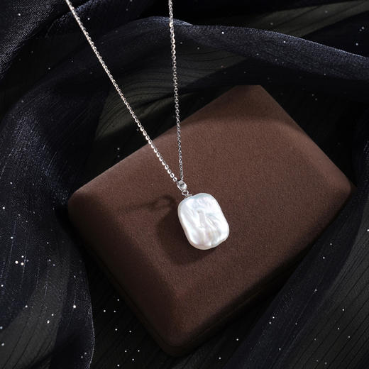 子佩集【潮声入梦‌】银S925珍珠惜王妃套链项链【ZZXL043】巴洛克2602 商品图1