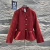 F032780春秋新款中式花苞马年外套新年收腰立领盘扣修身外套 商品缩略图10