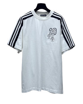 男款logo刺绣短袖T恤ba009