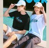 F032721夏季男女情侣款全棉面料亲肤柔软针织短袖T恤衫 商品缩略图12