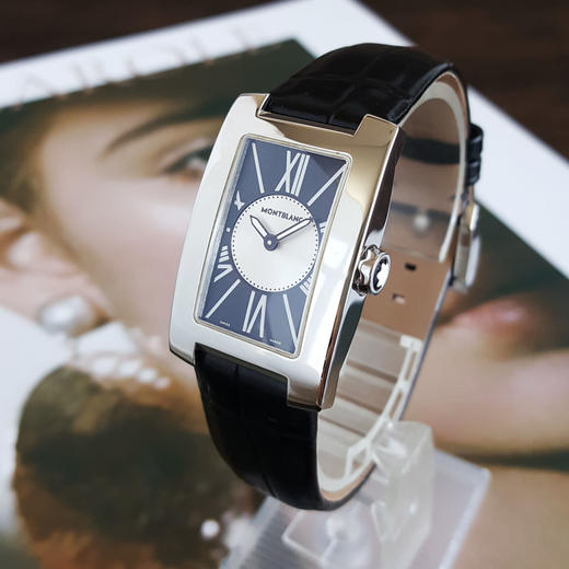 【95新】MONTBLANC 万宝龙U0101554石英机芯23*35MM（女款）侧影系列精钢160326AK13 商品图1