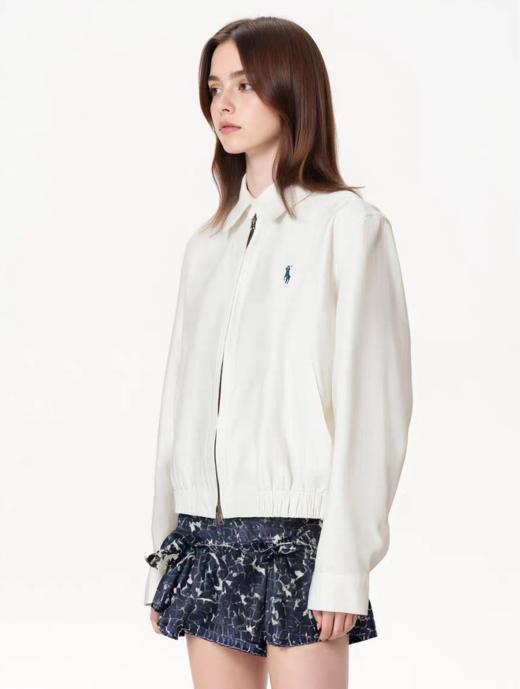 拉夫新款新撞色领刺绣棒球夹克 商品图5