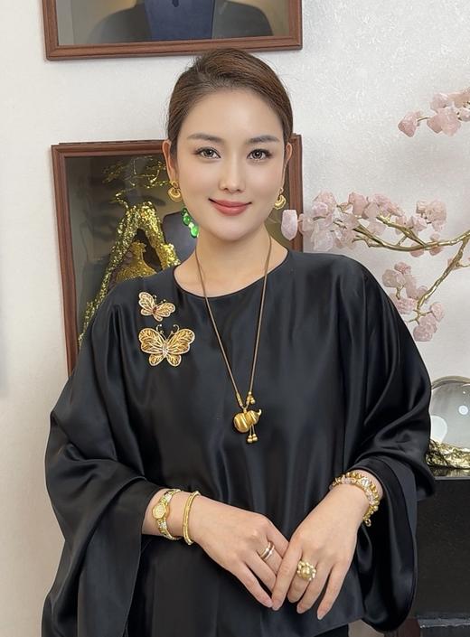 GAONAS  古韵今风 新中式金色葫芦项链11951XGO 商品图4