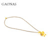 GAONAS  古韵今风 新中式金色葫芦项链11951XGO 商品缩略图2